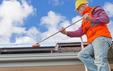 Thrumster soft wash roof cleaning